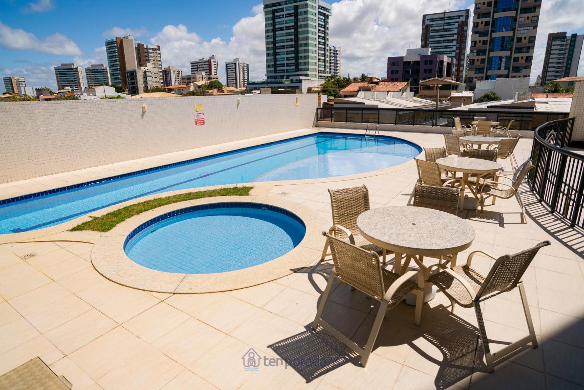 Elegante Apartamento Com Vista Mar Em Atalaia Aracaju Dış mekan fotoğraf
