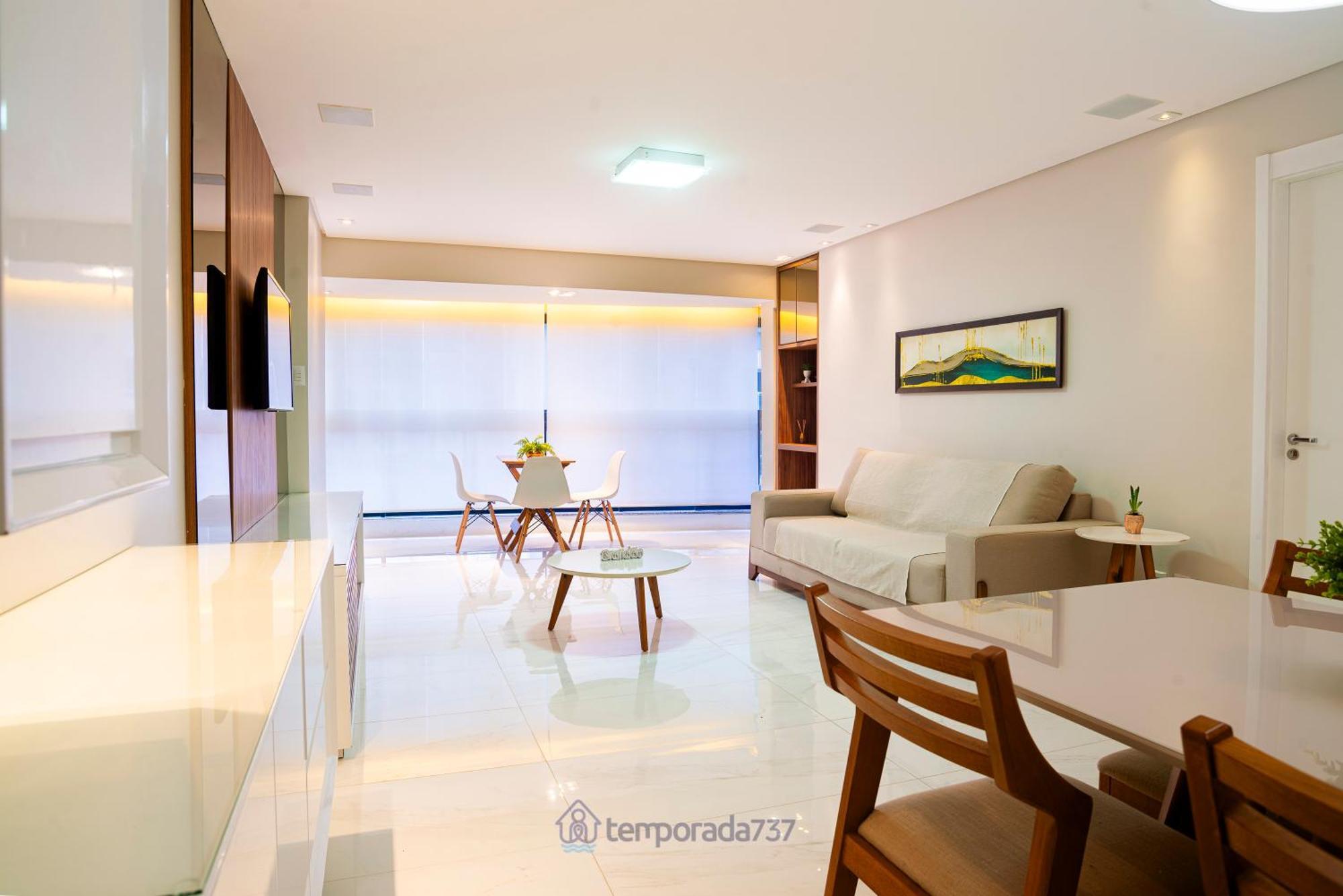 Elegante Apartamento Com Vista Mar Em Atalaia Aracaju Dış mekan fotoğraf